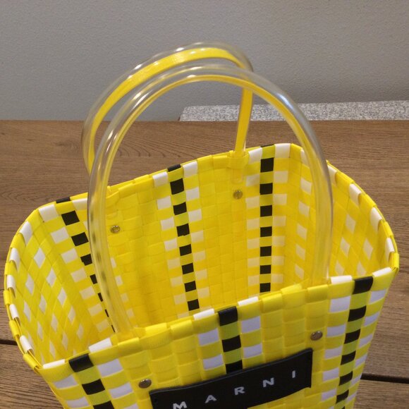 Marni Woven Market Bag - Picture 3 of 10